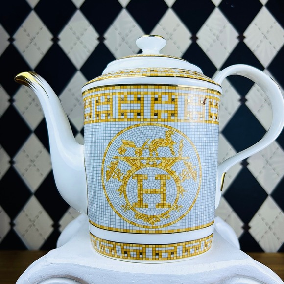 Hermes Other - Hermès Mosaique au 24 Porcelain Teapot